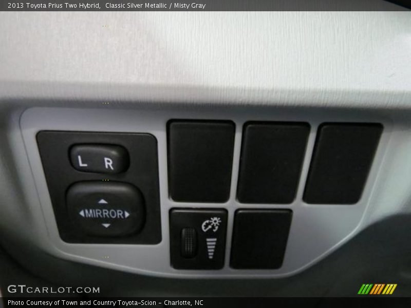 Classic Silver Metallic / Misty Gray 2013 Toyota Prius Two Hybrid