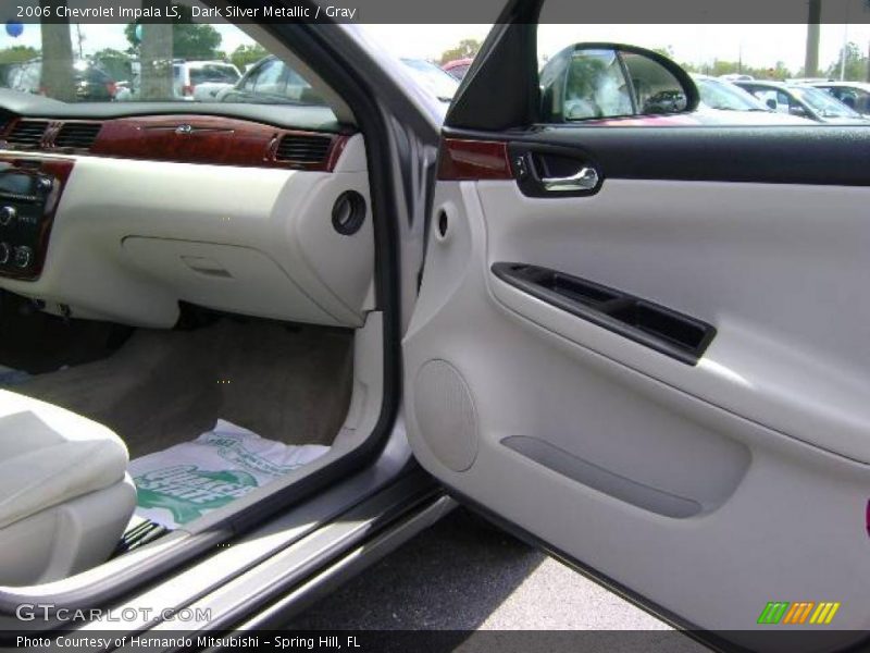 Dark Silver Metallic / Gray 2006 Chevrolet Impala LS