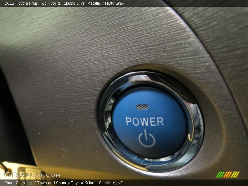 Classic Silver Metallic / Misty Gray 2013 Toyota Prius Two Hybrid