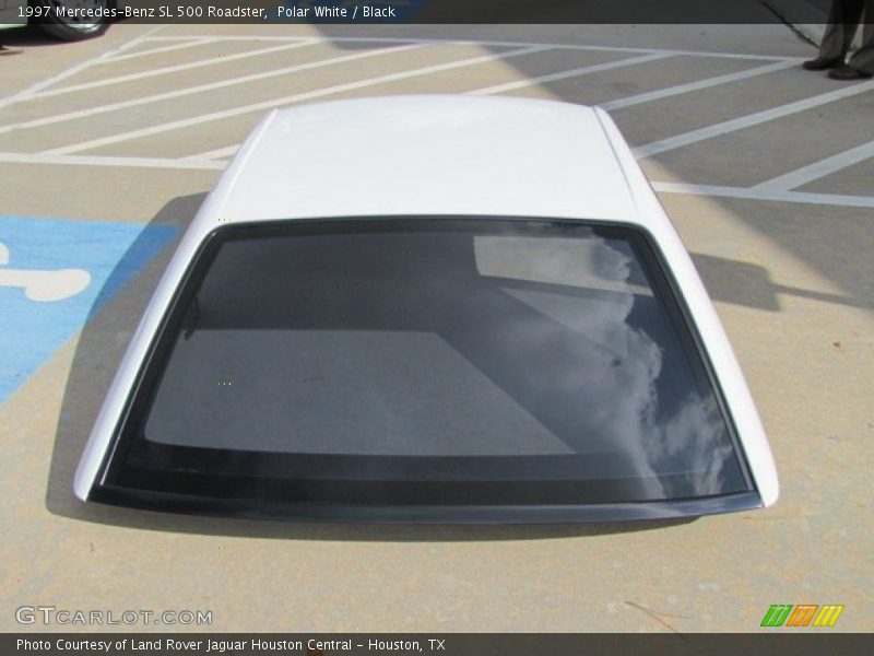 Polar White / Black 1997 Mercedes-Benz SL 500 Roadster