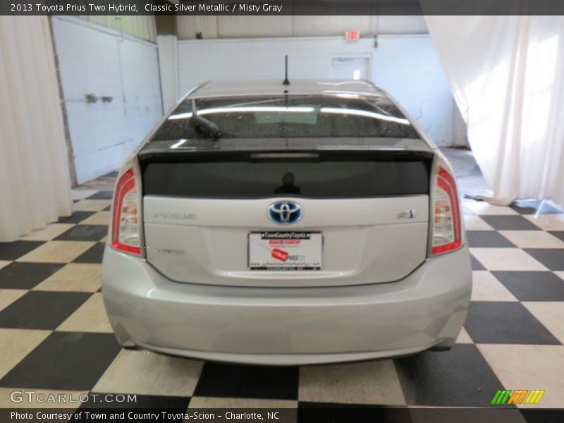 Classic Silver Metallic / Misty Gray 2013 Toyota Prius Two Hybrid