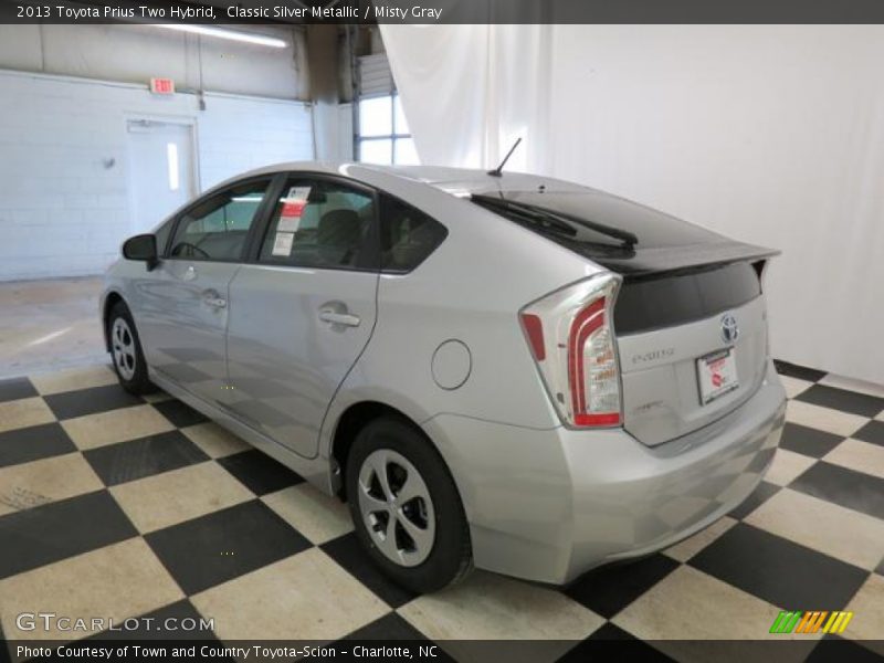 Classic Silver Metallic / Misty Gray 2013 Toyota Prius Two Hybrid