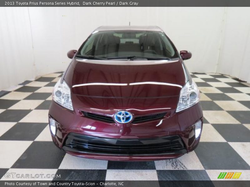 Dark Cherry Pearl / Dark Gray 2013 Toyota Prius Persona Series Hybrid