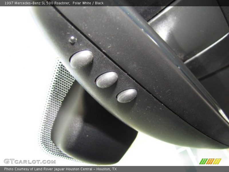 Polar White / Black 1997 Mercedes-Benz SL 500 Roadster