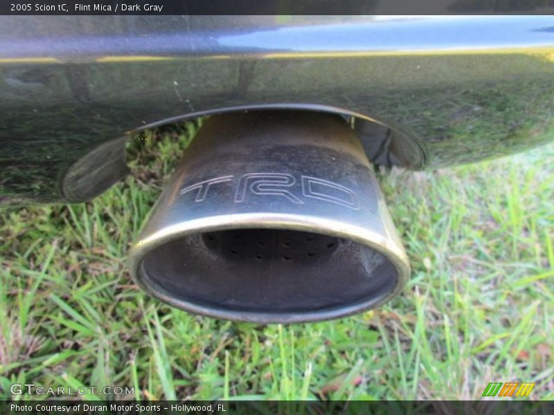 Exhaust of 2005 tC 