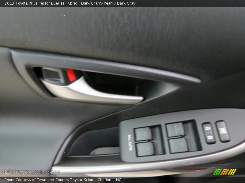 Dark Cherry Pearl / Dark Gray 2013 Toyota Prius Persona Series Hybrid