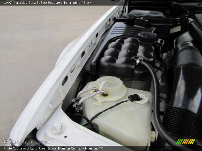 Polar White / Black 1997 Mercedes-Benz SL 500 Roadster