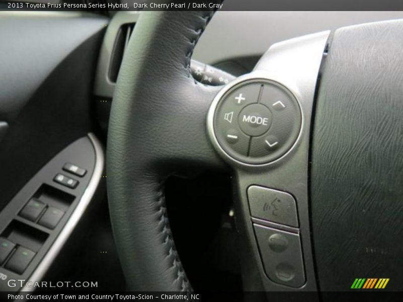 Controls of 2013 Prius Persona Series Hybrid