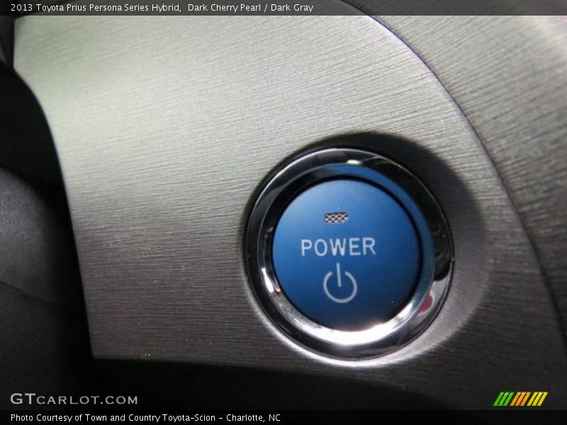 Dark Cherry Pearl / Dark Gray 2013 Toyota Prius Persona Series Hybrid