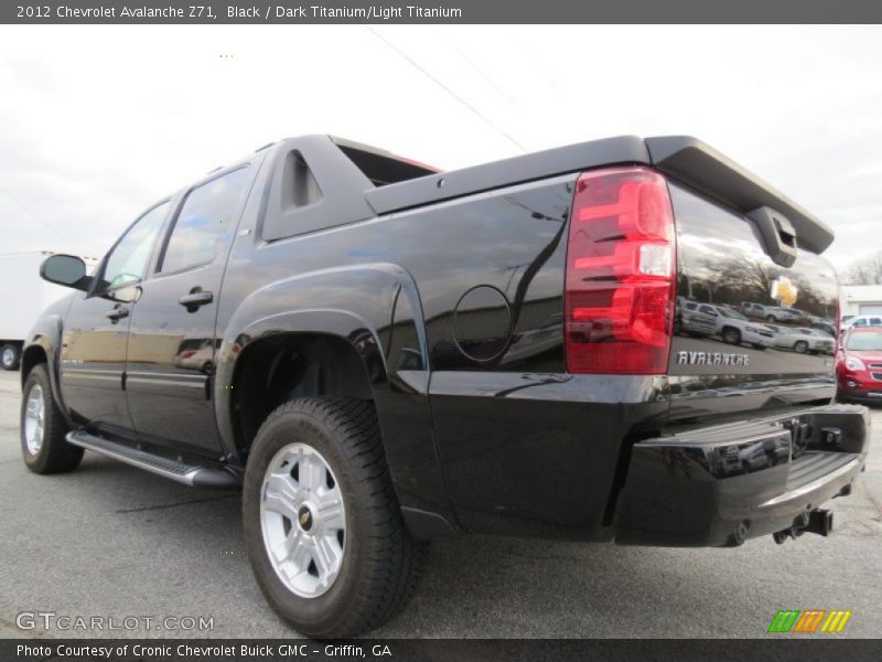  2012 Avalanche Z71 Black