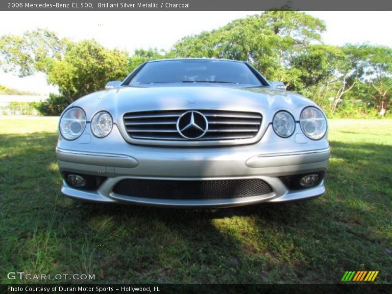 Brilliant Silver Metallic / Charcoal 2006 Mercedes-Benz CL 500