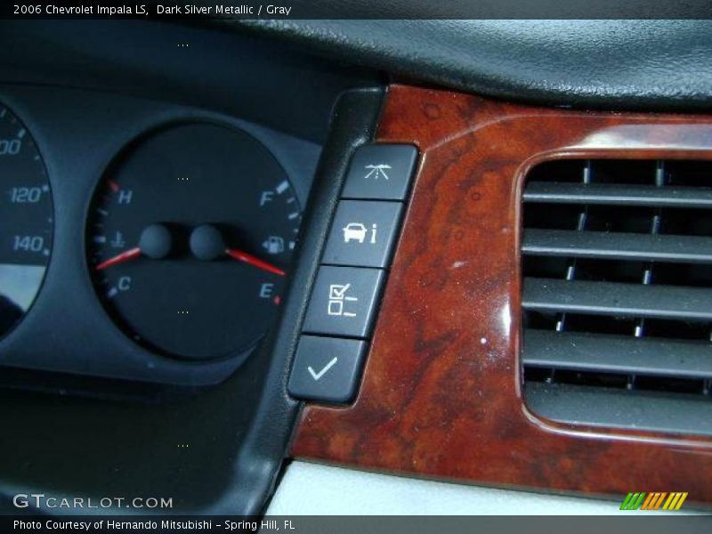 Dark Silver Metallic / Gray 2006 Chevrolet Impala LS