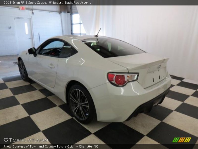 Whiteout / Black/Red Accents 2013 Scion FR-S Sport Coupe