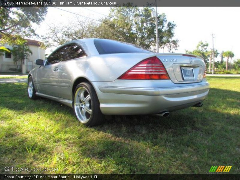 Brilliant Silver Metallic / Charcoal 2006 Mercedes-Benz CL 500