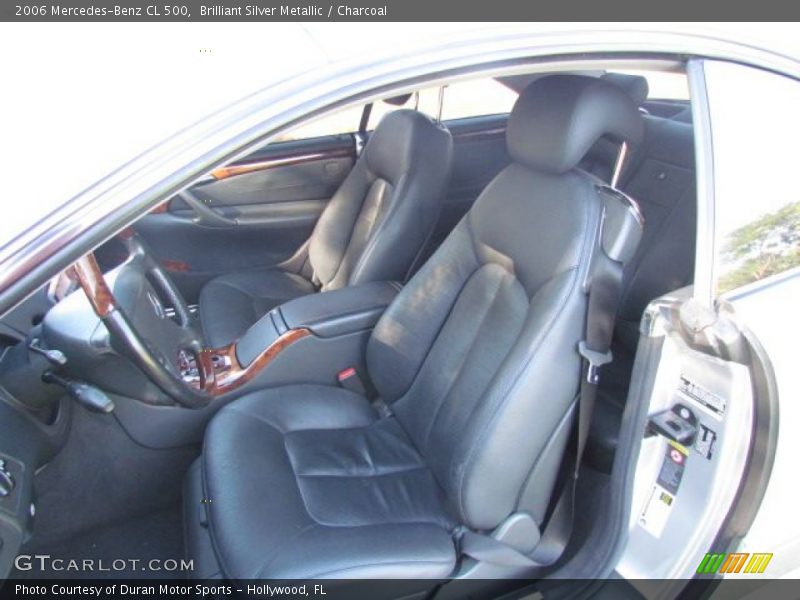 Brilliant Silver Metallic / Charcoal 2006 Mercedes-Benz CL 500