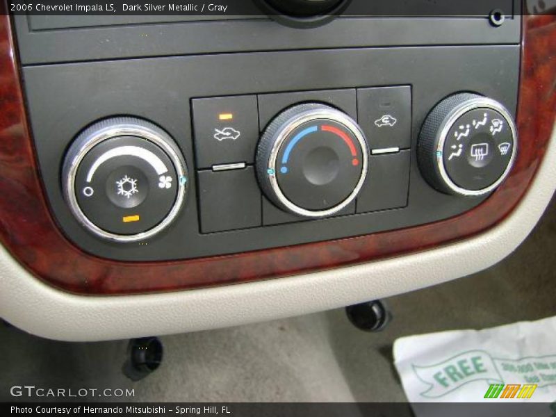 Dark Silver Metallic / Gray 2006 Chevrolet Impala LS