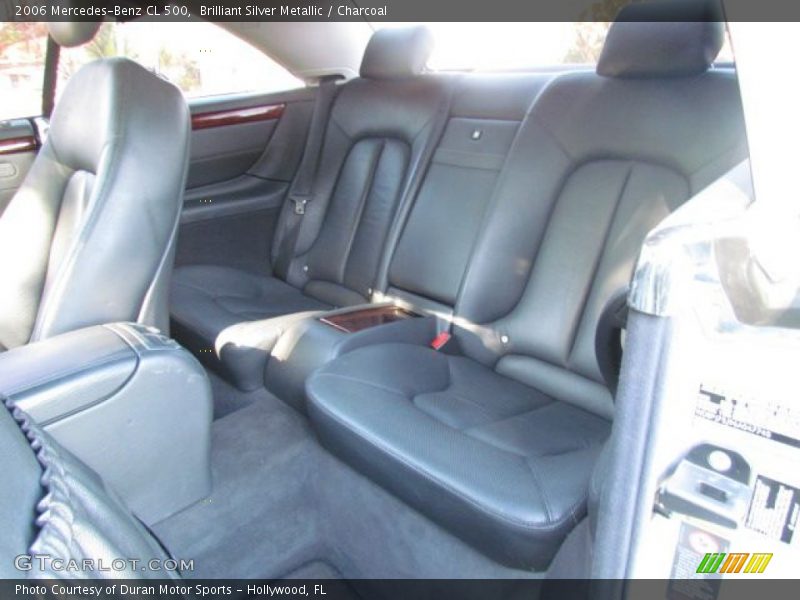 Brilliant Silver Metallic / Charcoal 2006 Mercedes-Benz CL 500