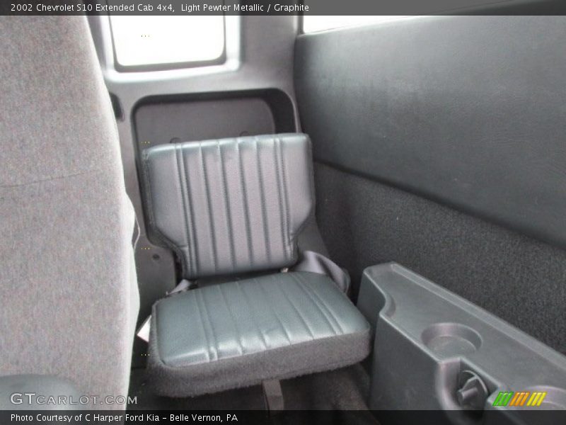 Light Pewter Metallic / Graphite 2002 Chevrolet S10 Extended Cab 4x4