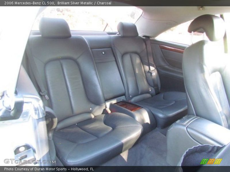 Brilliant Silver Metallic / Charcoal 2006 Mercedes-Benz CL 500