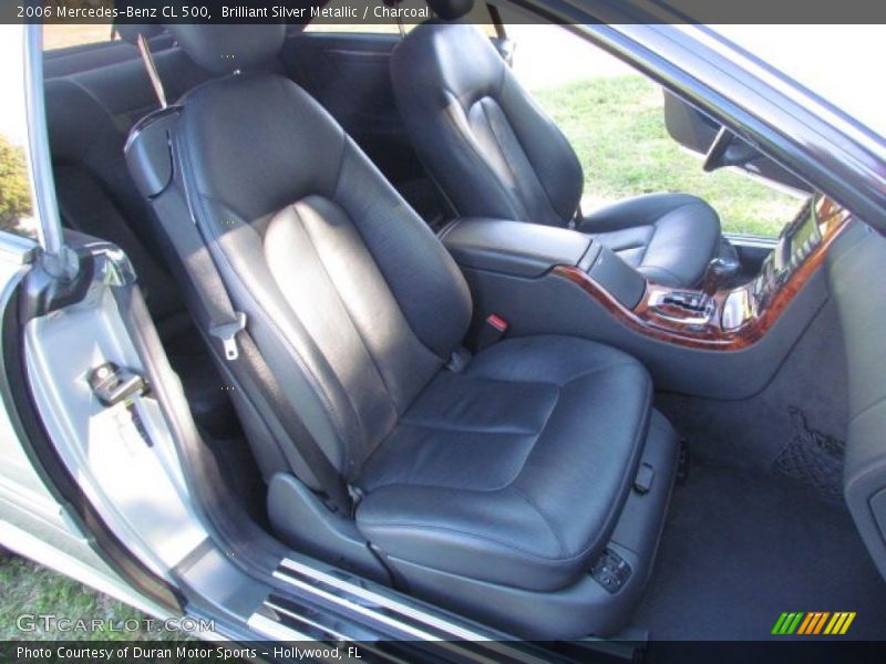 Brilliant Silver Metallic / Charcoal 2006 Mercedes-Benz CL 500