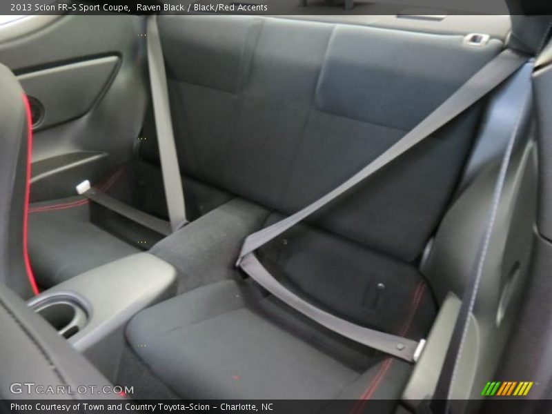 Raven Black / Black/Red Accents 2013 Scion FR-S Sport Coupe