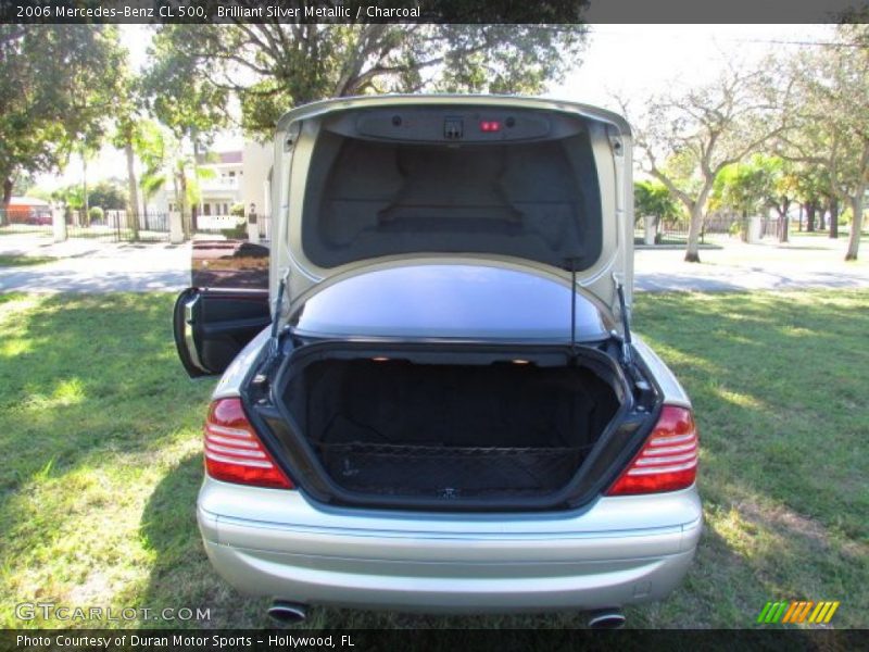 Brilliant Silver Metallic / Charcoal 2006 Mercedes-Benz CL 500