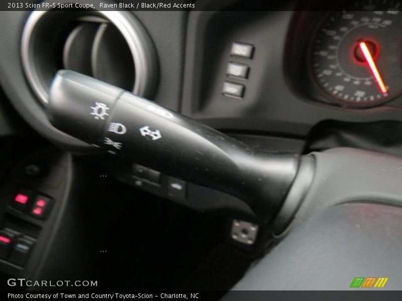 Raven Black / Black/Red Accents 2013 Scion FR-S Sport Coupe