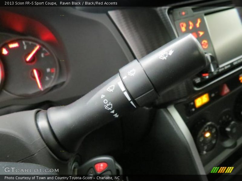 Raven Black / Black/Red Accents 2013 Scion FR-S Sport Coupe