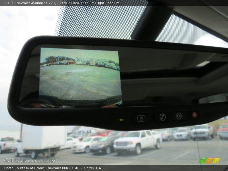 Black / Dark Titanium/Light Titanium 2012 Chevrolet Avalanche Z71