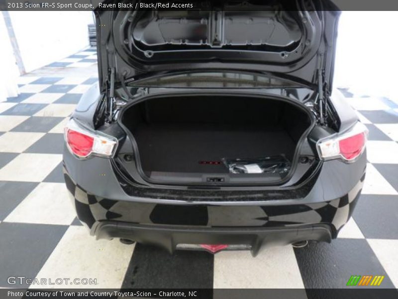 Raven Black / Black/Red Accents 2013 Scion FR-S Sport Coupe