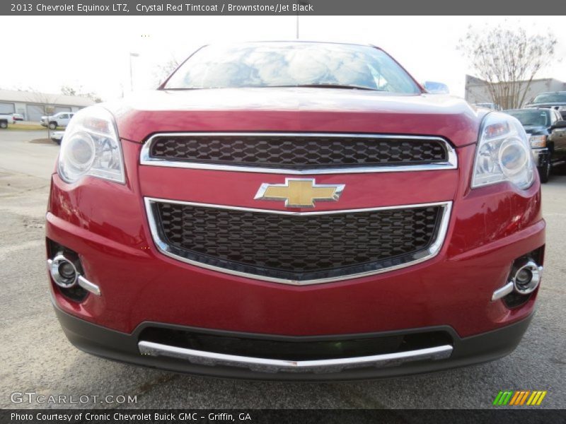 Crystal Red Tintcoat / Brownstone/Jet Black 2013 Chevrolet Equinox LTZ