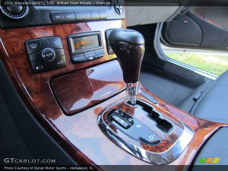 Brilliant Silver Metallic / Charcoal 2006 Mercedes-Benz CL 500
