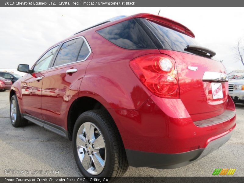 Crystal Red Tintcoat / Brownstone/Jet Black 2013 Chevrolet Equinox LTZ