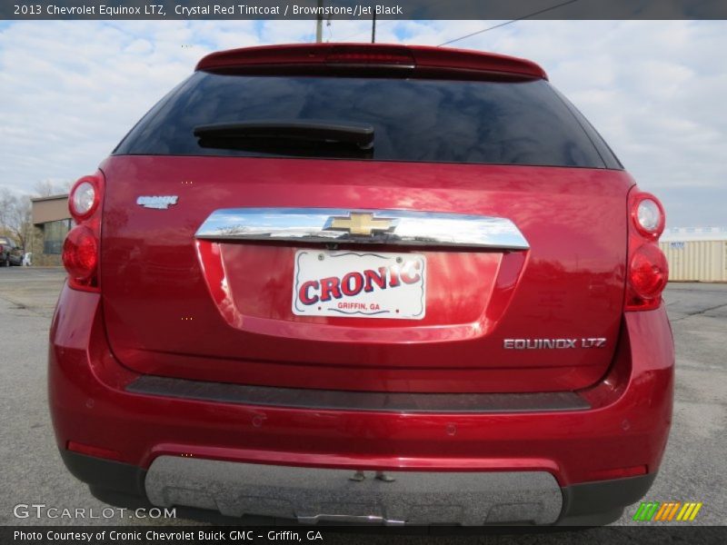 Crystal Red Tintcoat / Brownstone/Jet Black 2013 Chevrolet Equinox LTZ