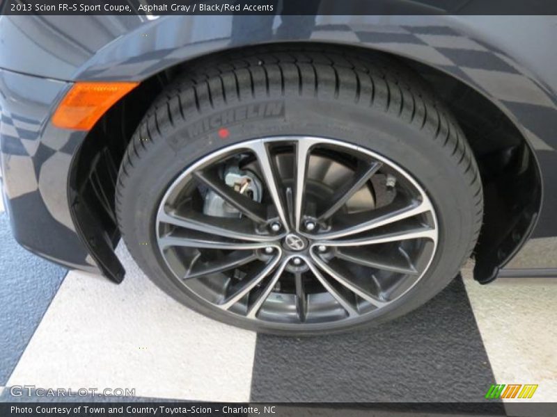 Asphalt Gray / Black/Red Accents 2013 Scion FR-S Sport Coupe
