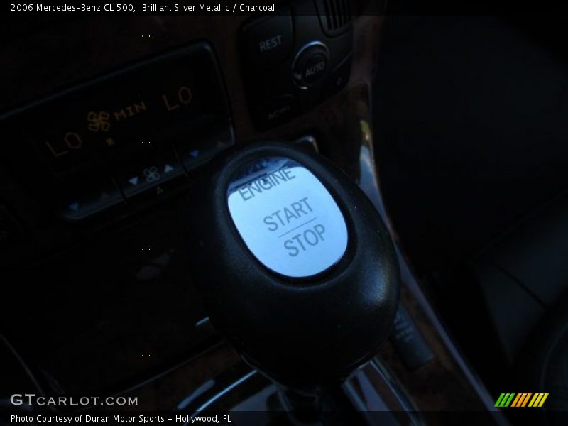 Brilliant Silver Metallic / Charcoal 2006 Mercedes-Benz CL 500
