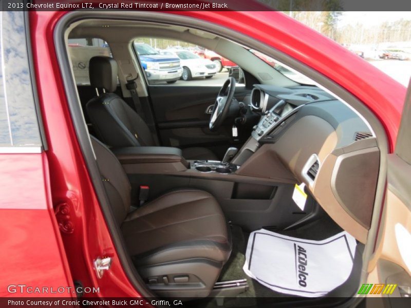 Crystal Red Tintcoat / Brownstone/Jet Black 2013 Chevrolet Equinox LTZ