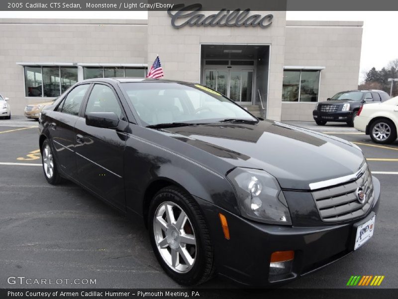 Moonstone / Light Gray/Ebony 2005 Cadillac CTS Sedan