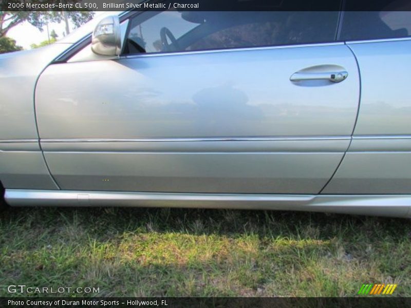 Brilliant Silver Metallic / Charcoal 2006 Mercedes-Benz CL 500