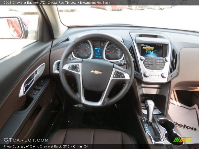 Crystal Red Tintcoat / Brownstone/Jet Black 2013 Chevrolet Equinox LTZ