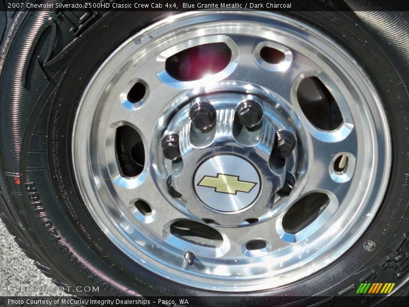 Blue Granite Metallic / Dark Charcoal 2007 Chevrolet Silverado 2500HD Classic Crew Cab 4x4