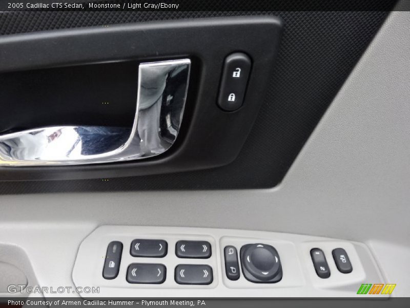 Moonstone / Light Gray/Ebony 2005 Cadillac CTS Sedan