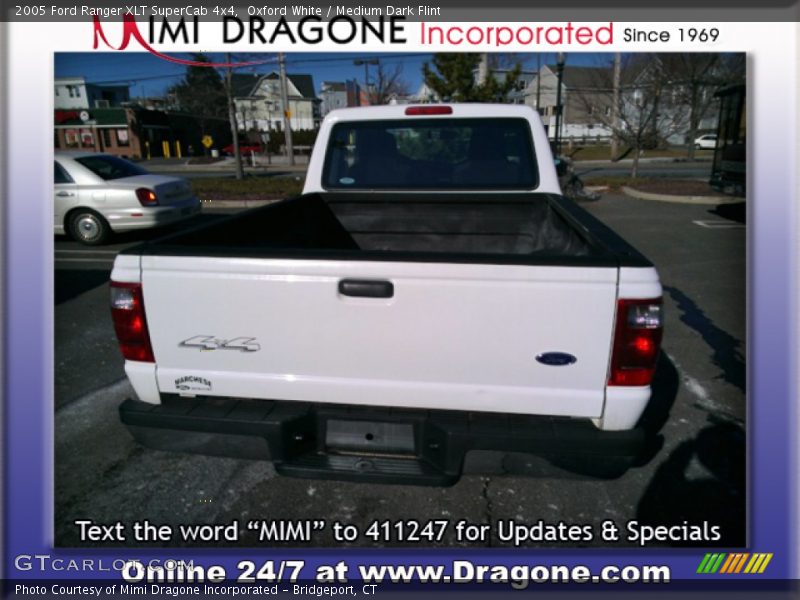 Oxford White / Medium Dark Flint 2005 Ford Ranger XLT SuperCab 4x4