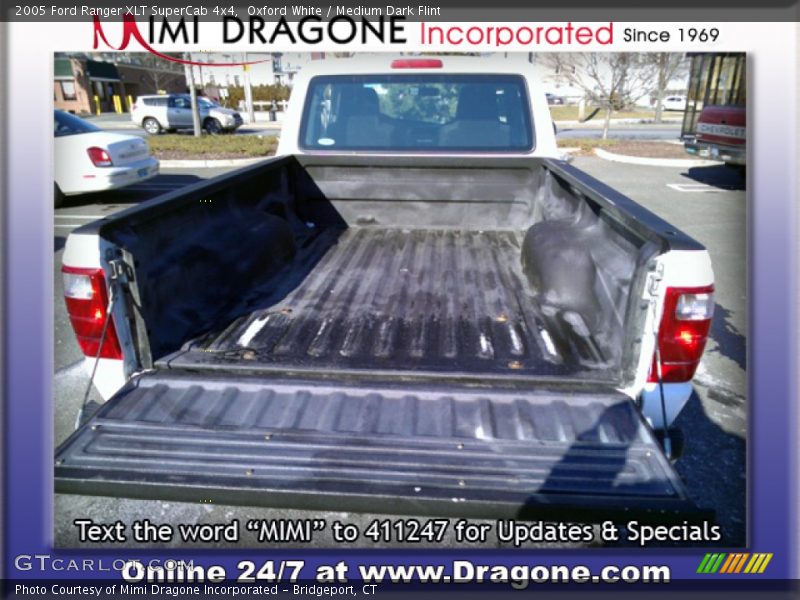 Oxford White / Medium Dark Flint 2005 Ford Ranger XLT SuperCab 4x4