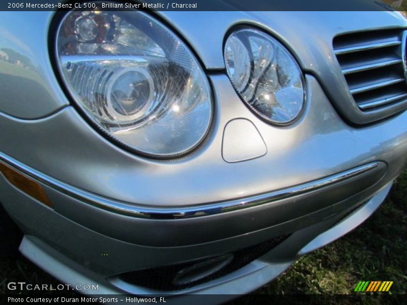 Brilliant Silver Metallic / Charcoal 2006 Mercedes-Benz CL 500