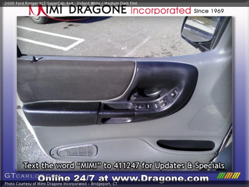 Oxford White / Medium Dark Flint 2005 Ford Ranger XLT SuperCab 4x4