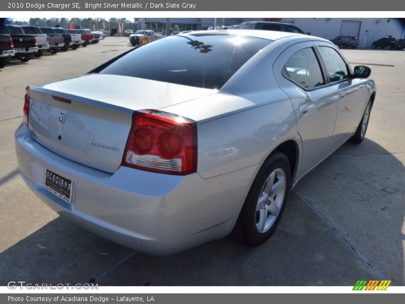 Bright Silver Metallic / Dark Slate Gray 2010 Dodge Charger SE