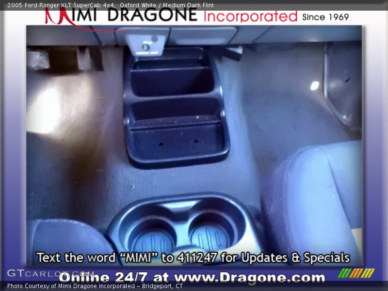 Oxford White / Medium Dark Flint 2005 Ford Ranger XLT SuperCab 4x4