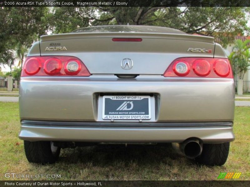 Magnesium Metallic / Ebony 2006 Acura RSX Type S Sports Coupe