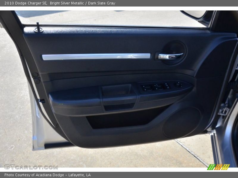 Bright Silver Metallic / Dark Slate Gray 2010 Dodge Charger SE